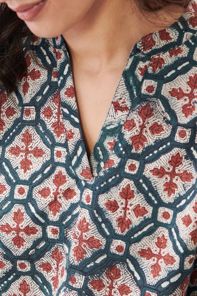Sehra Feriha Bagru Loungewear Set