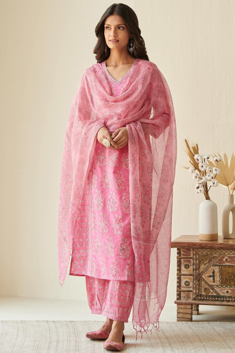 Gulshan Bagh Zarah Sanganeri Kurta