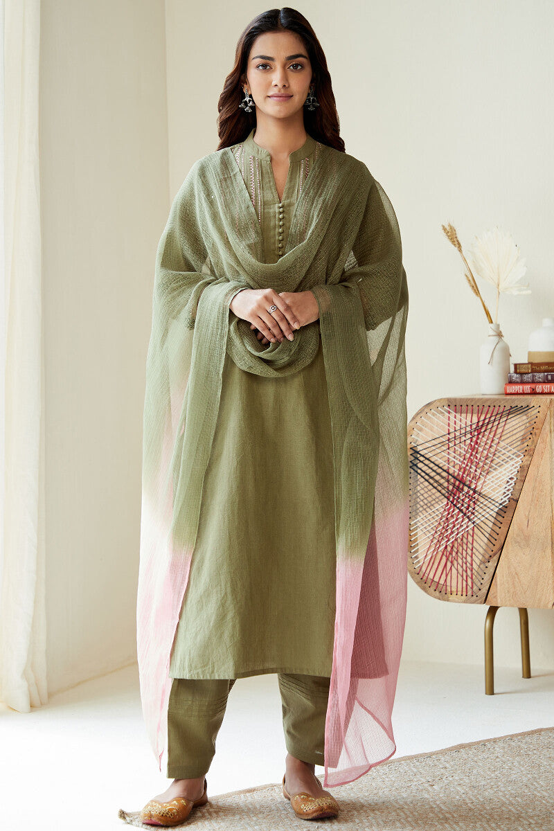 Kashida Maya Kota Dupatta
