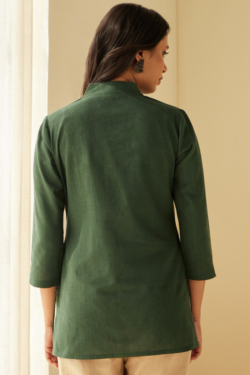 Roza Seher Forest Green Top