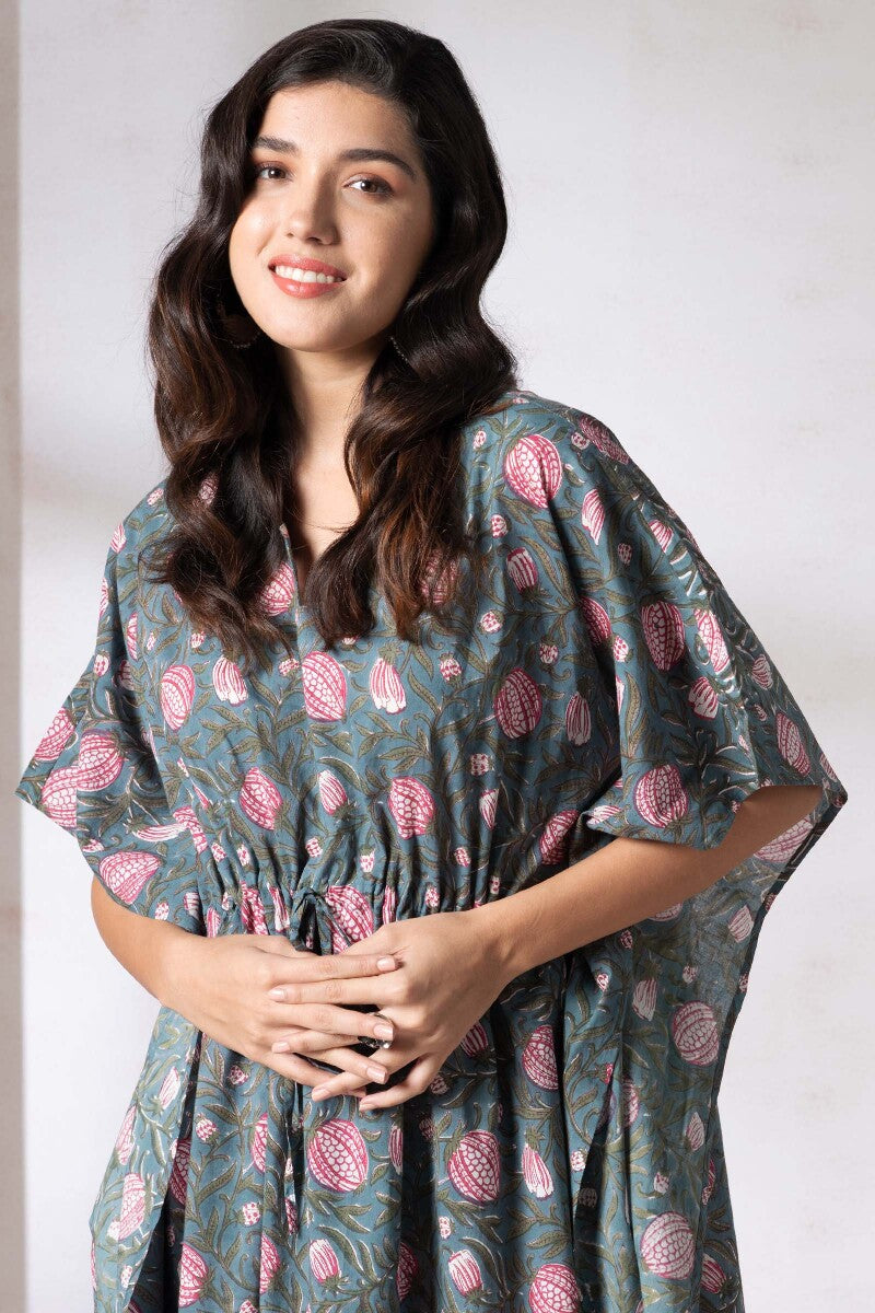 Gauhar Faizah Sanganeri Kaftan