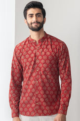Zaid Sameer Ajrak Shirt