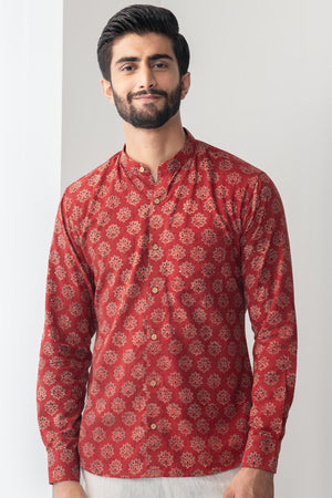 Zaid Sameer Ajrak Shirt