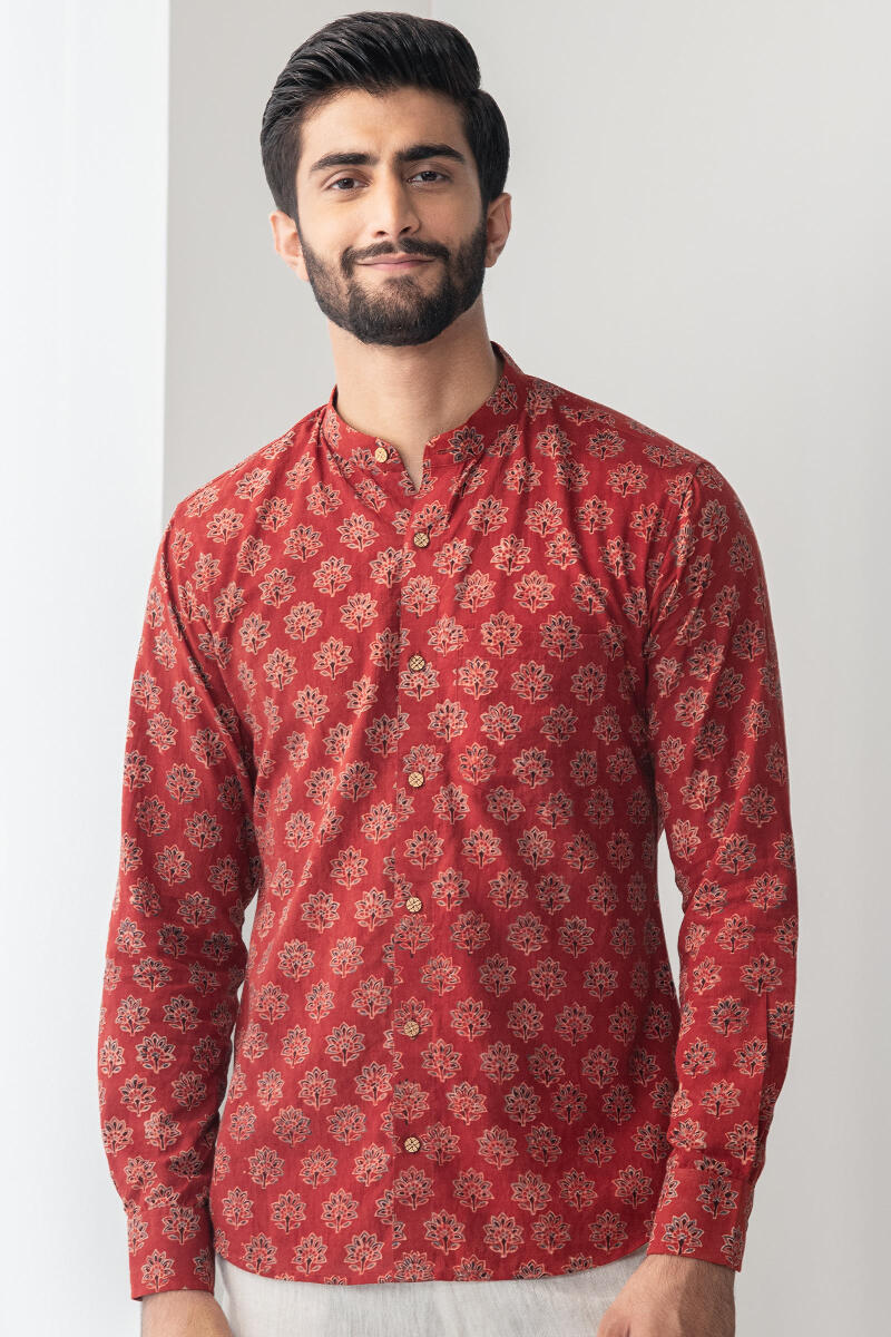 Zaid Sameer Ajrak Shirt
