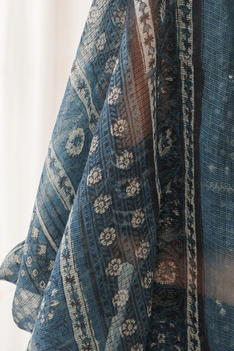 Sehra Simar Bagru Kota Dupatta