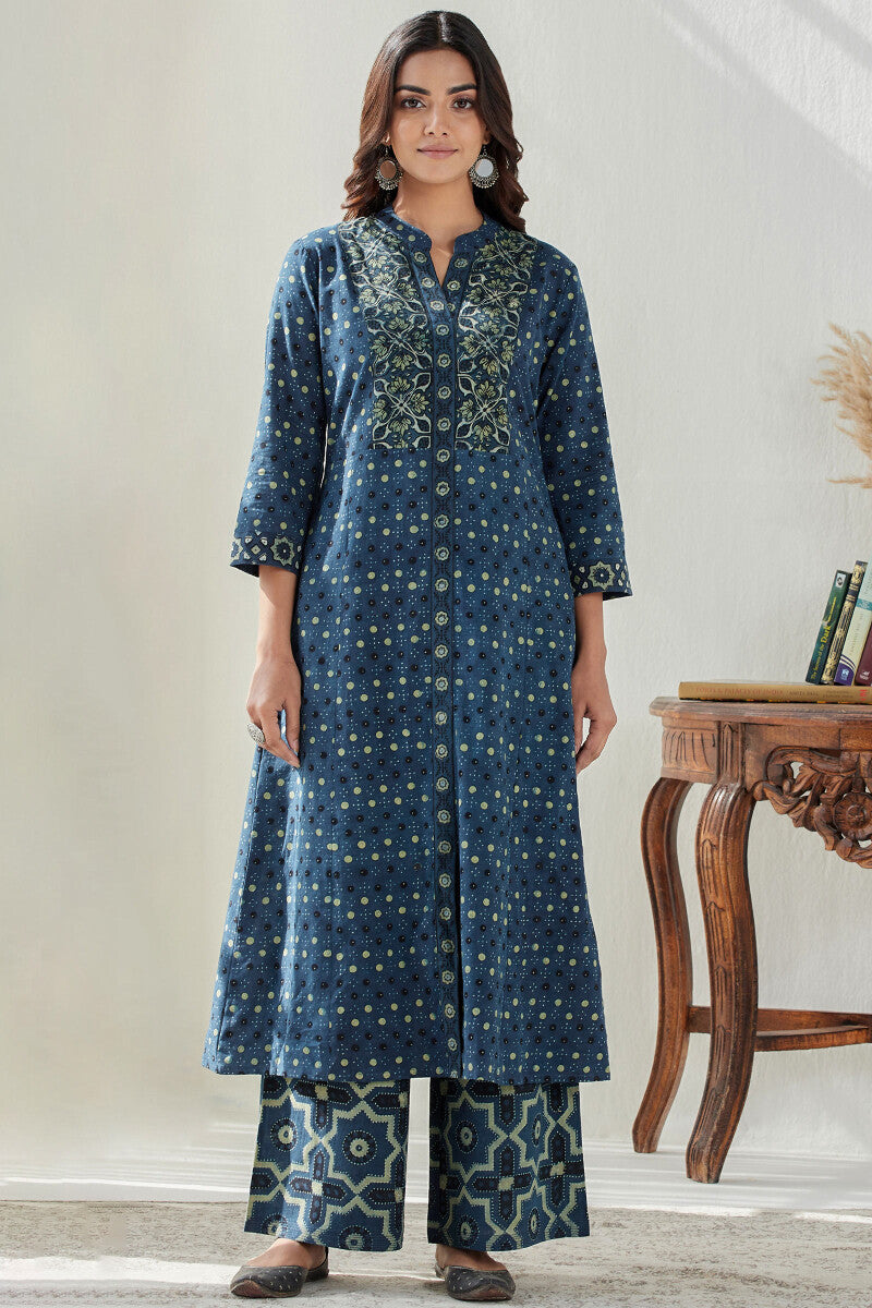 Sehra Zaaida Ajrak Kurta