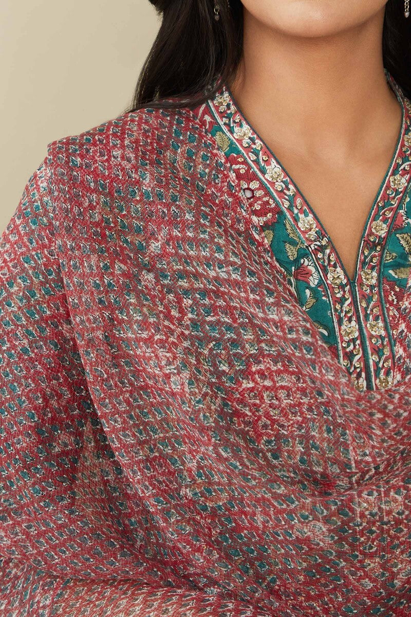 Zahira Farah Kota Dupatta