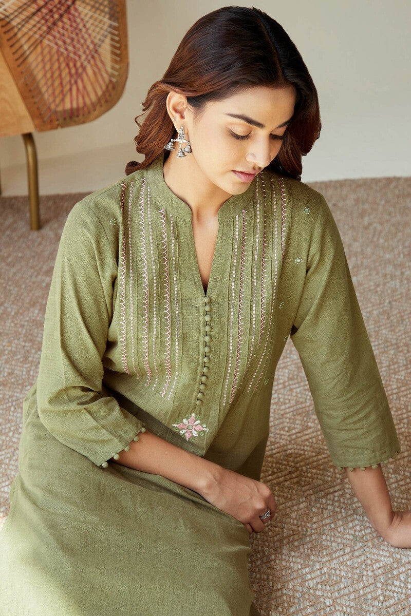 Kashida Maya Kurta