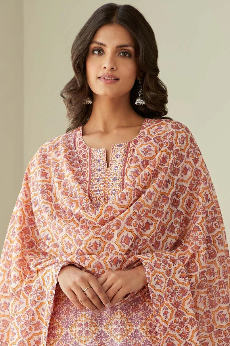 Gauhar Rahat Sanganeri Dupatta