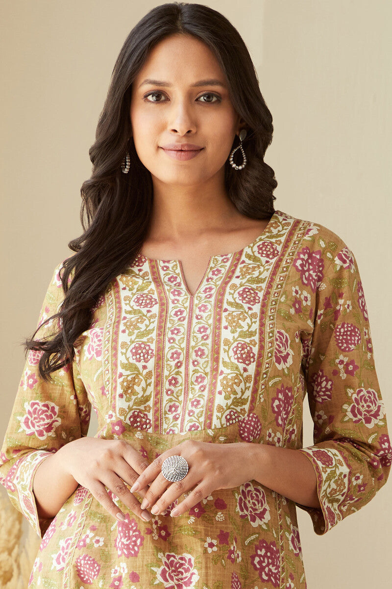 Rosheen Rehmat Sanganeri Kurta