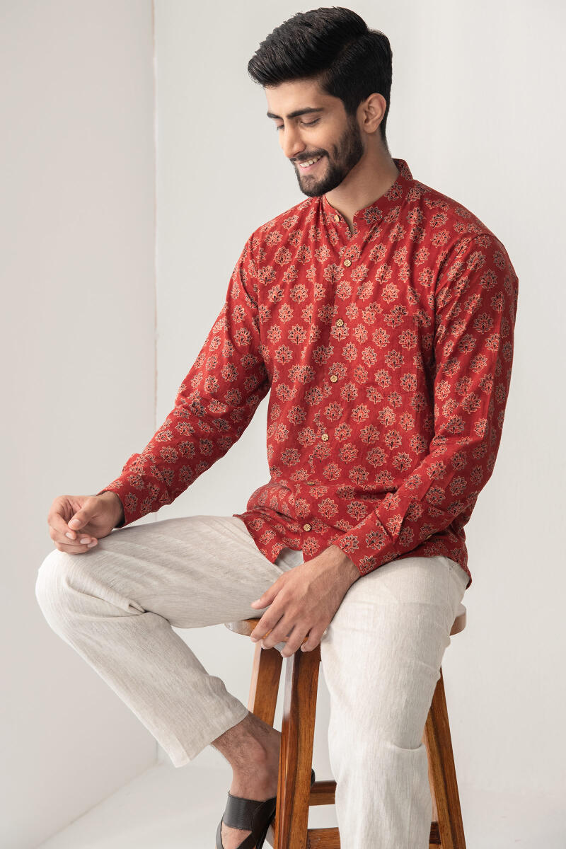 Zaid Sameer Ajrak Shirt