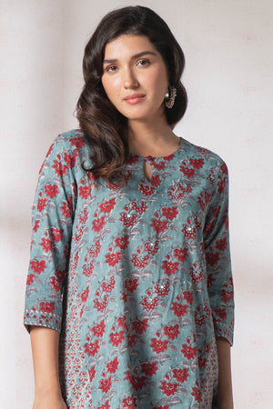 Gauhar Kiara Sanganeri Kurta