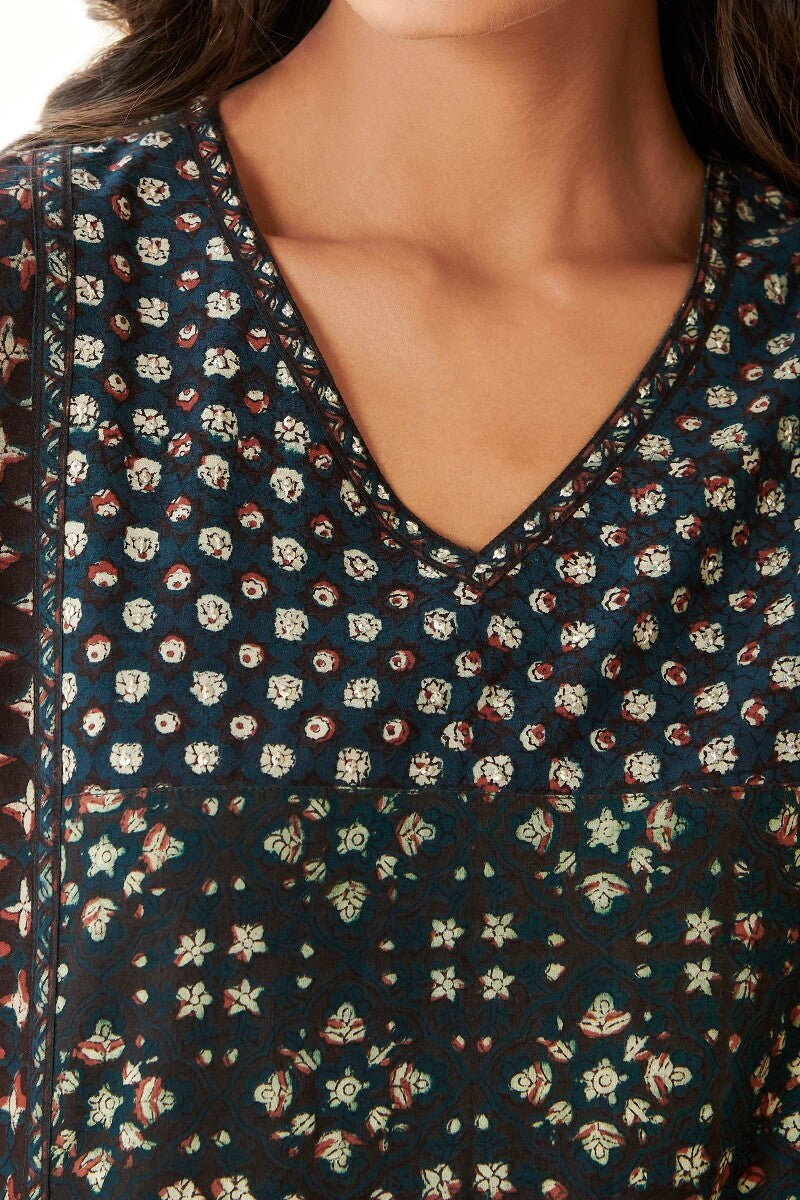 Sehra Fizah Bagru Top