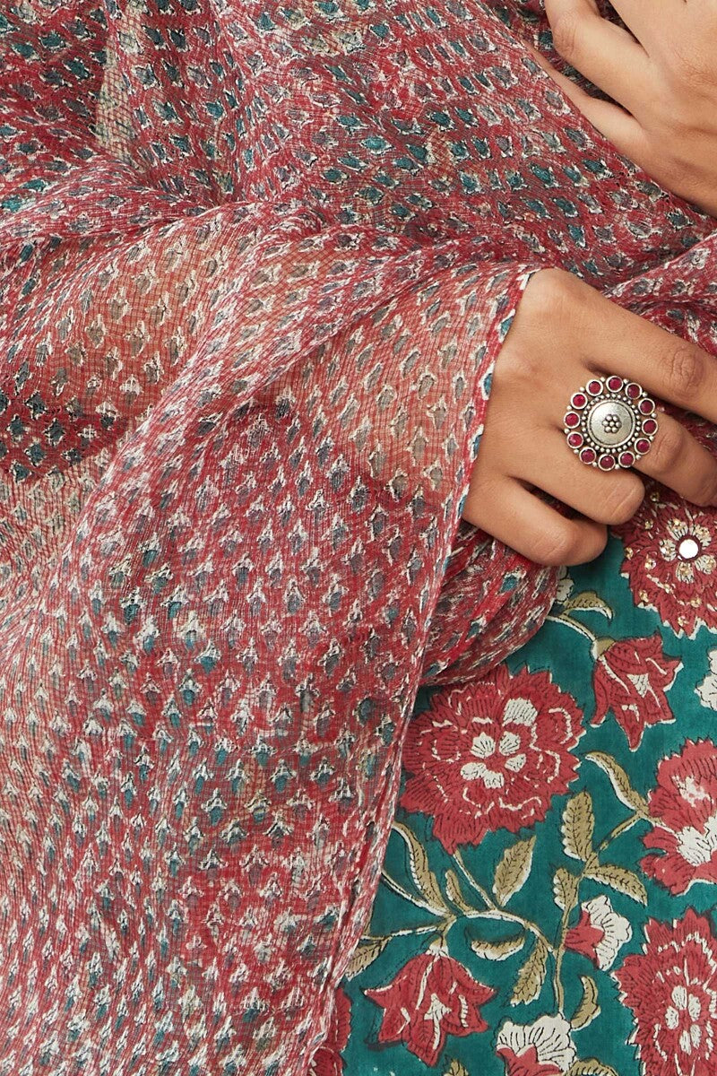 Zahira Farah Kota Dupatta