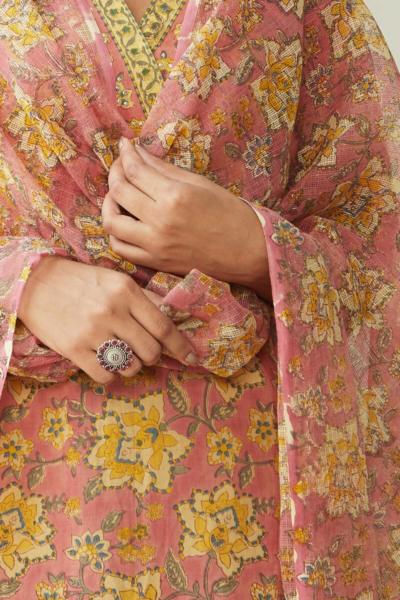 Gulzar Jia Sanganeri Kota Dupatta