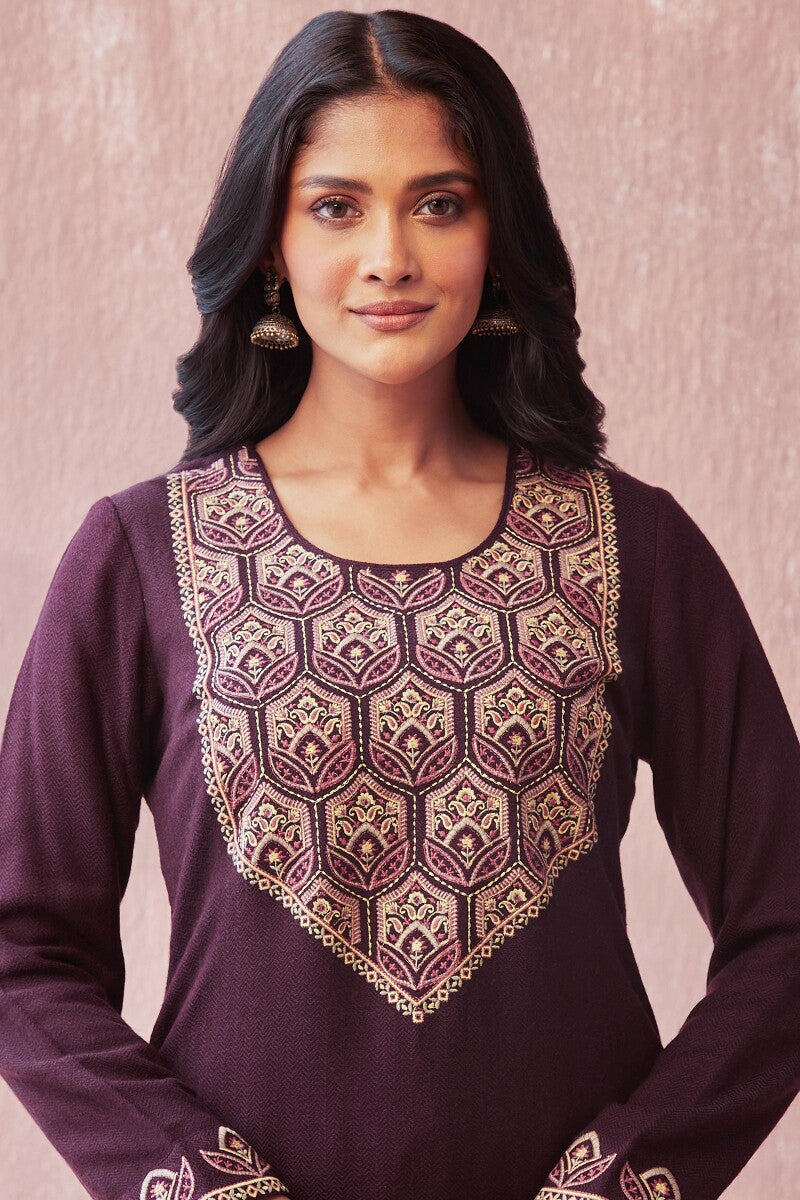 Naadirah Zara Faux Wool Kurta