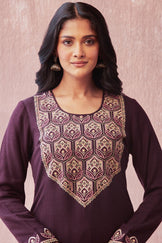 Naadirah Zara Faux Wool Kurta