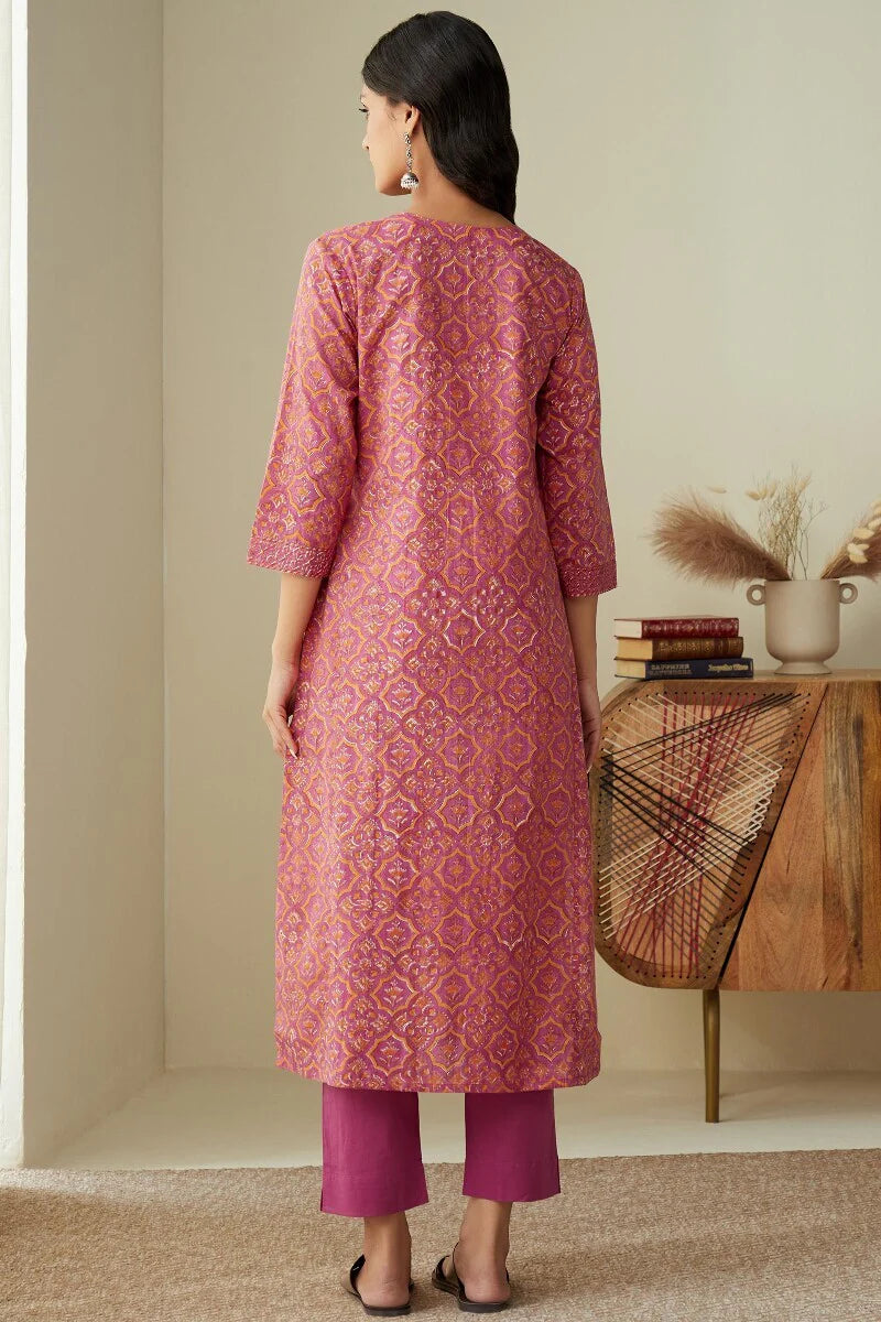 Gauhar Nargis Sanganeri Kurta