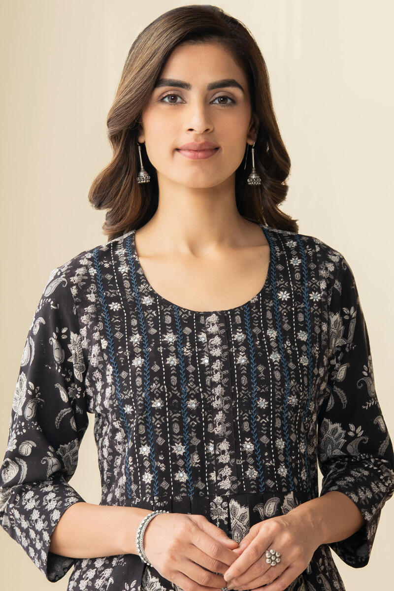 Sehra Farhat Bagru Kurta