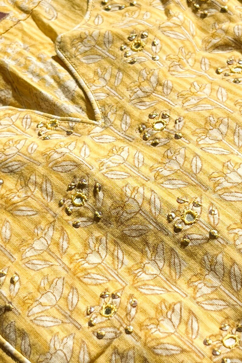 Isfahan Naira Sanganeri Kurta
