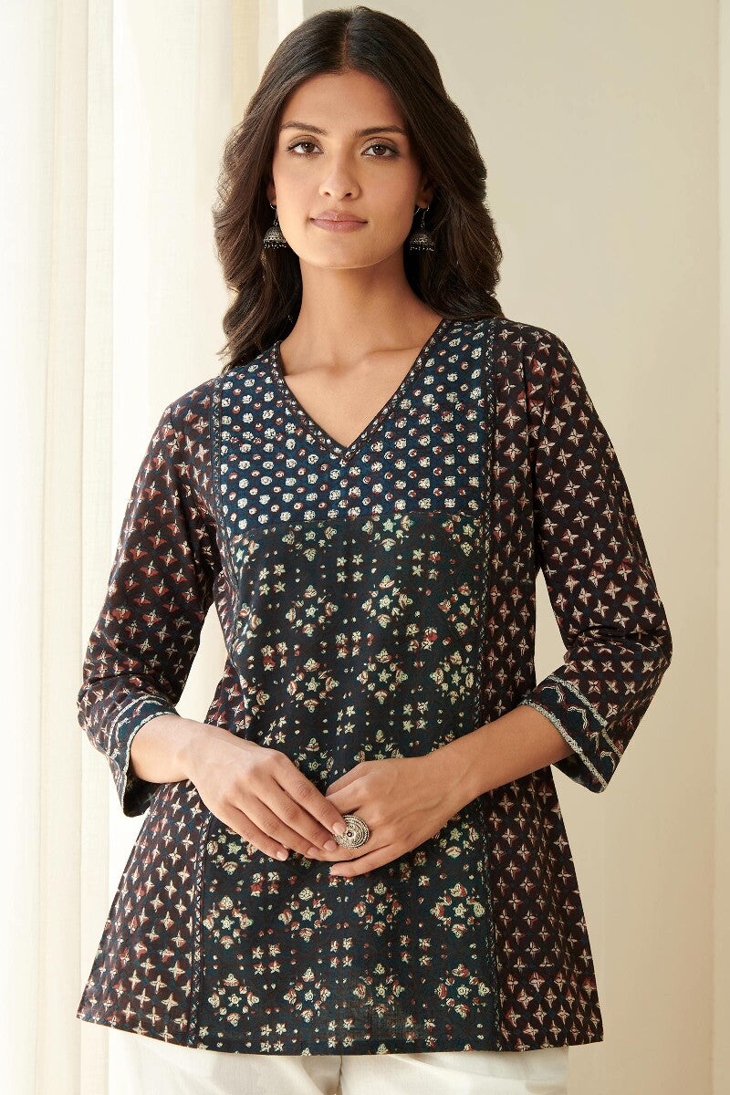 Sehra Fizah Bagru Top