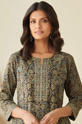 Sehra Zahira Ajrak Kurta