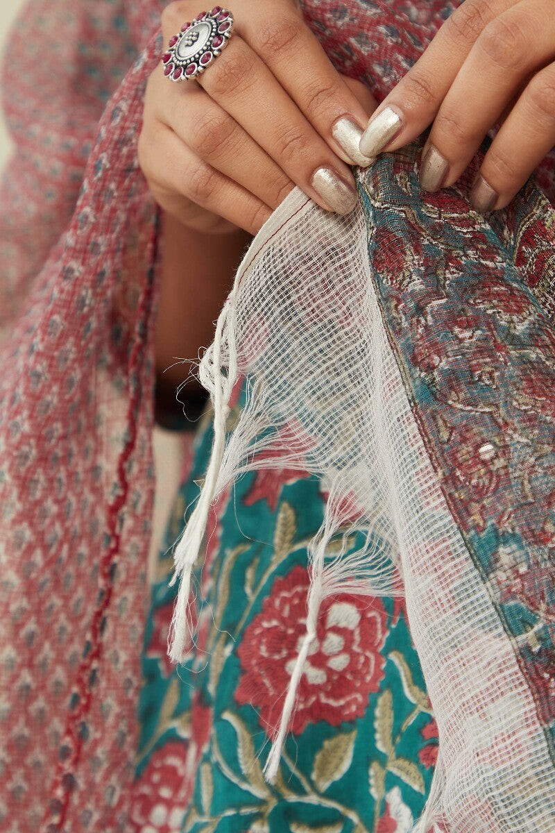 Zahira Farah Kota Dupatta