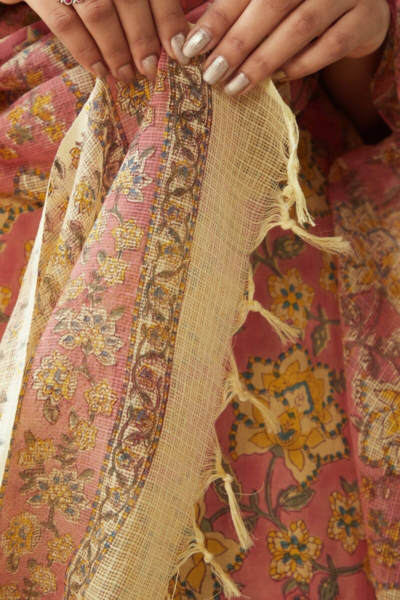 Gulzar Jia Sanganeri Kota Dupatta