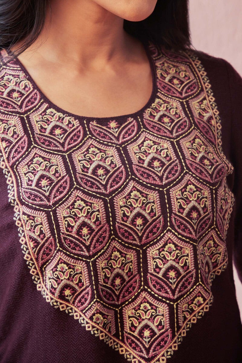 Naadirah Zara Faux Wool Kurta