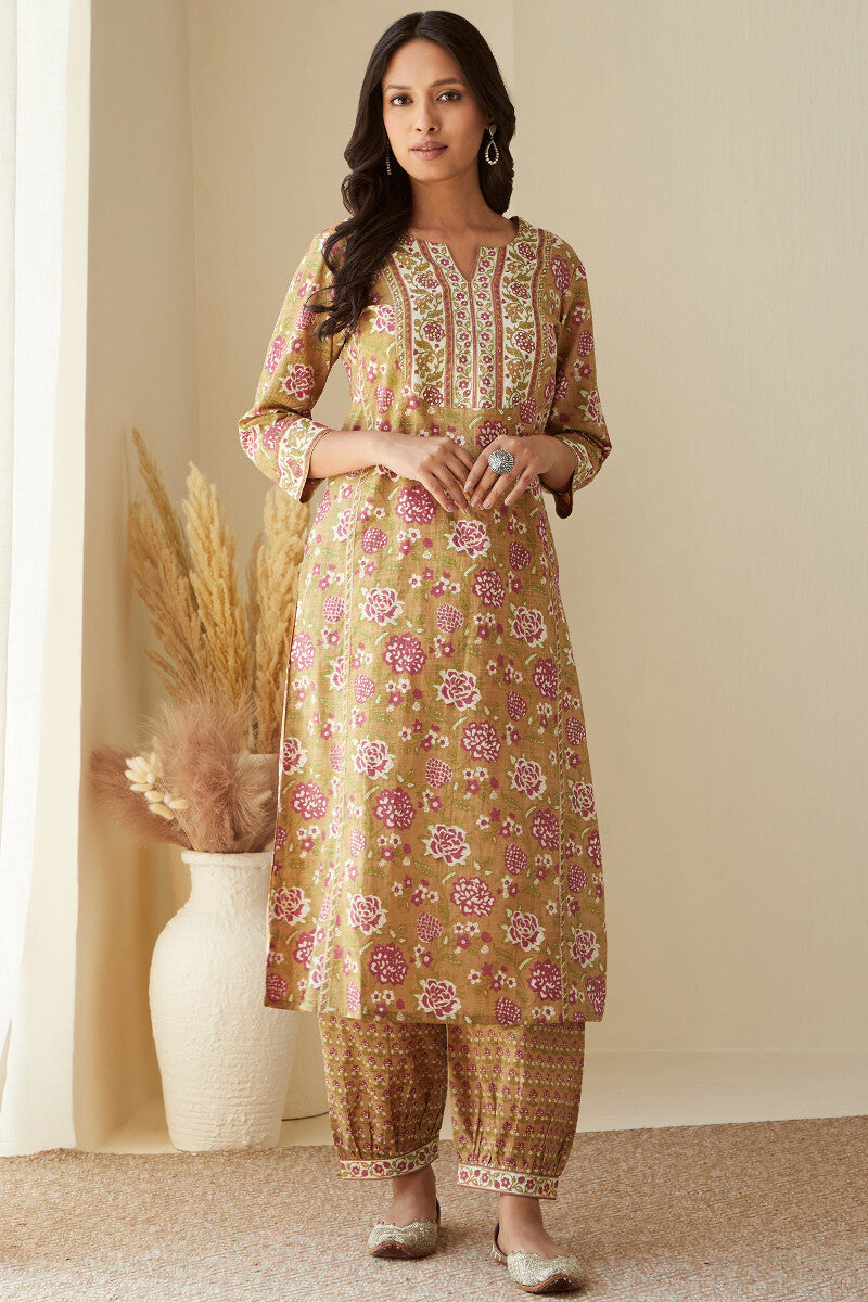 Rosheen Rehmat Sanganeri Kurta