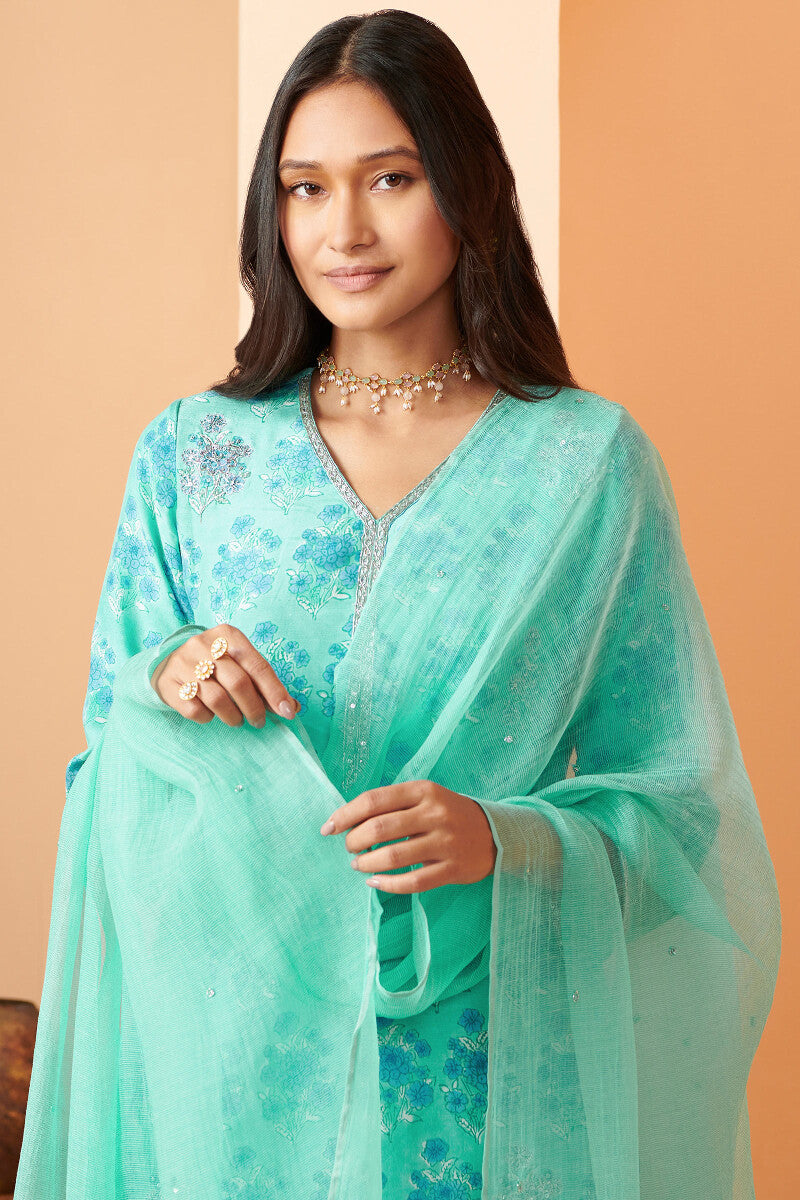 Shirin Farhat Cotton Silk Dupatta