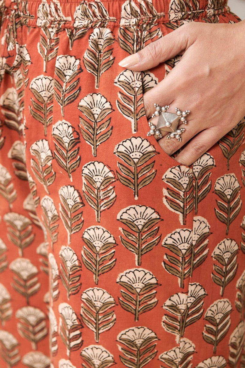 Sehra Safina Bagru Cotton Farsi