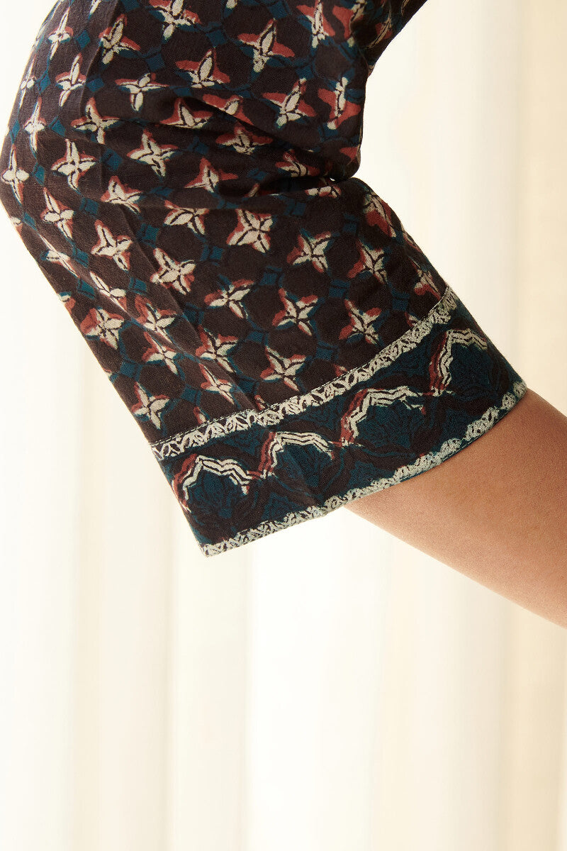 Sehra Fizah Bagru Top