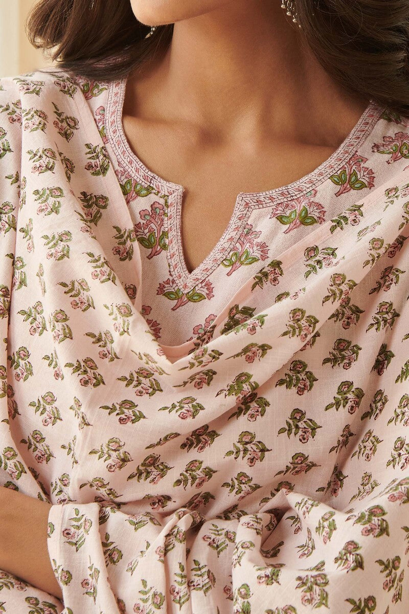 Naadirah Saima Slub Sanganeri Dupatta