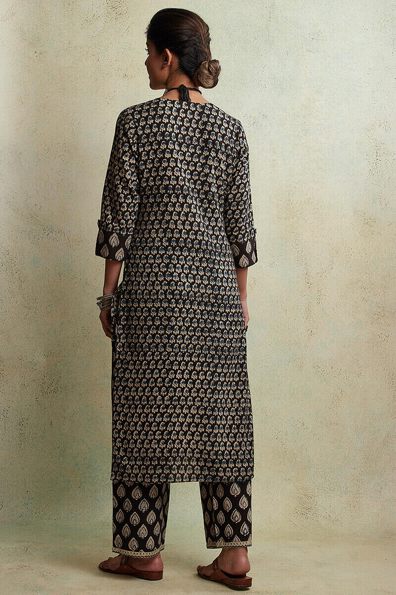 Zahabiya Misha Block Printed Kurta