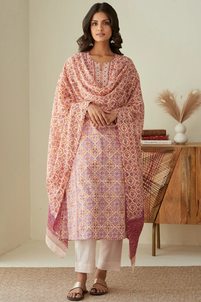 Gauhar Rahat Sanganeri Dupatta