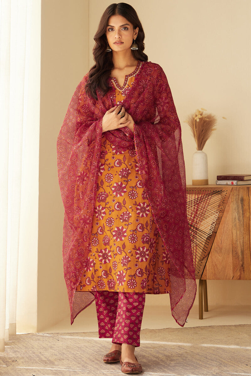 Gauhar Seerat Sanganeri Narrow Pants