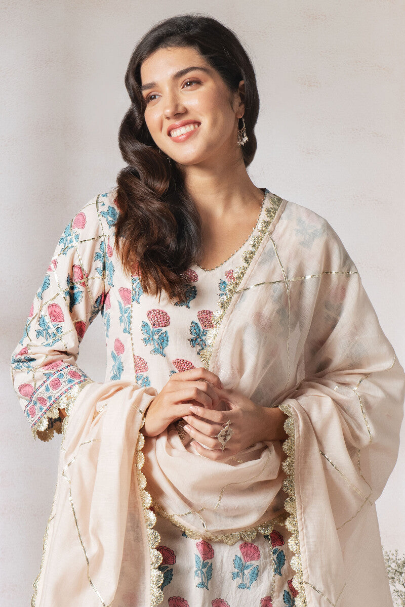 Gul Bano Mahira Cotton Silk Dupatta