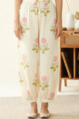 Nasrine Mahek Sanganeri Izhaar Pants