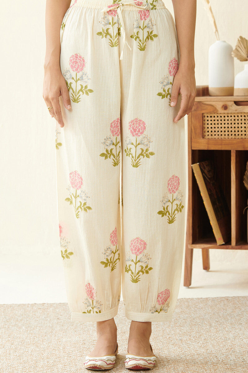 Nasrine Mahek Sanganeri Izhaar Pants