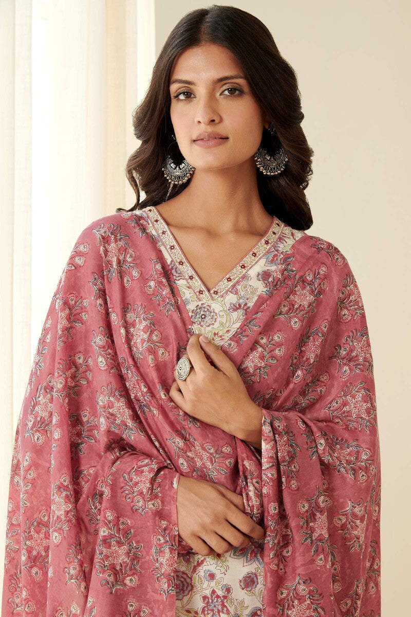 Nasrine Shehnaz Sanganeri Modal Dupatta