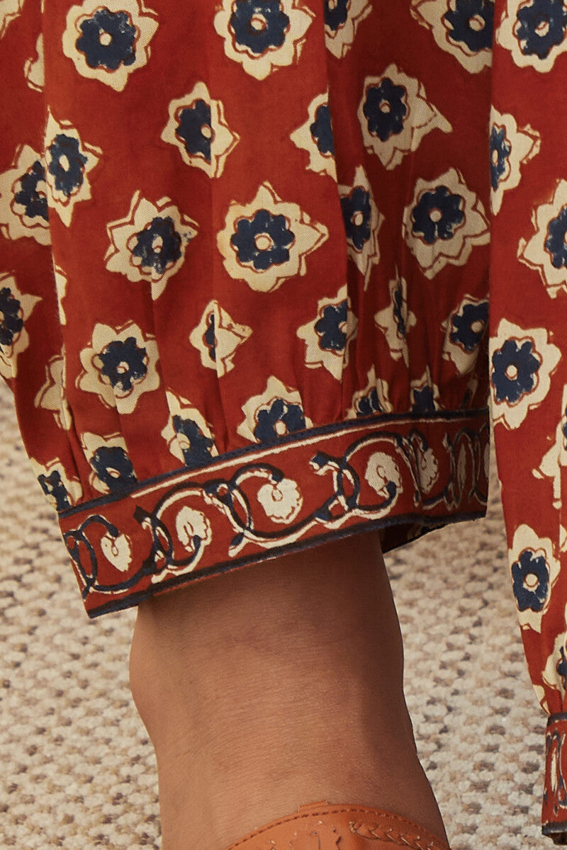 Sehra Rahima Bagru Izhaar Pants