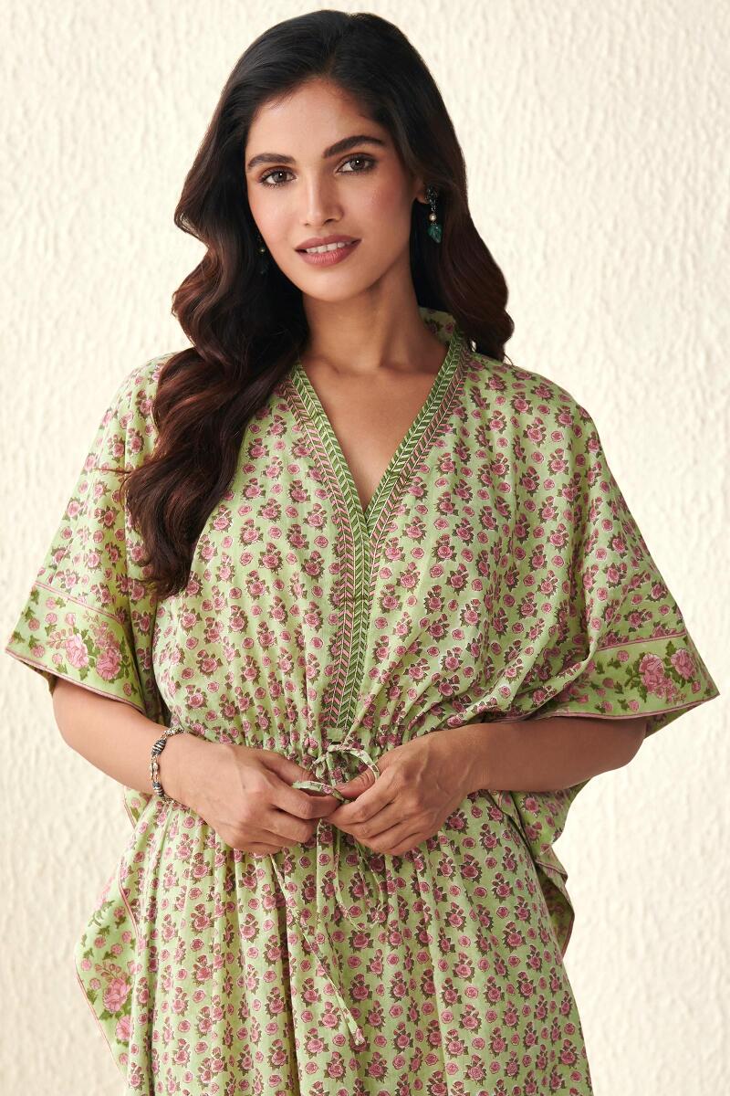 Gulbarg Mehr Sanganeri Kaftan