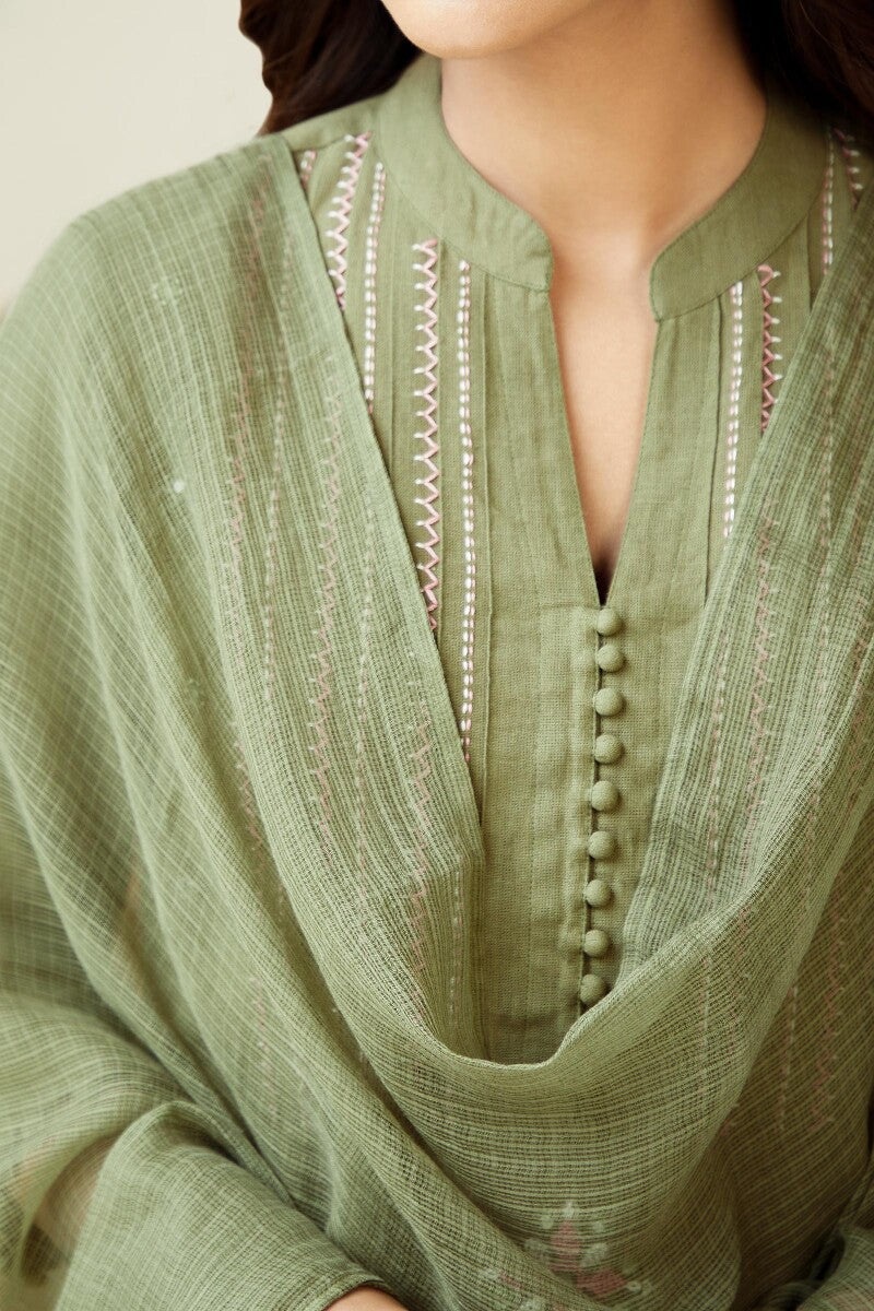 Kashida Maya Kota Dupatta