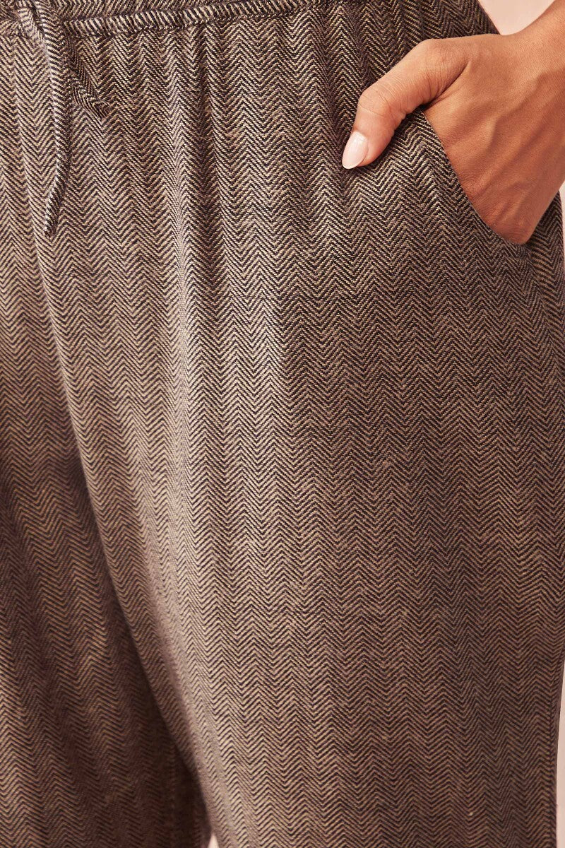 Naadirah Siya Faux Wool Narrow Pants