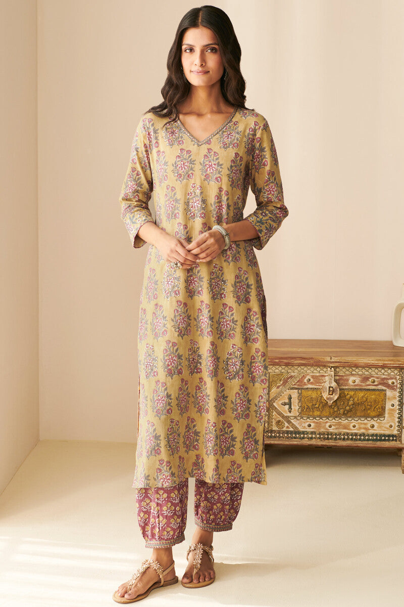 Gauhar Zeenat Sanganeri Kurta