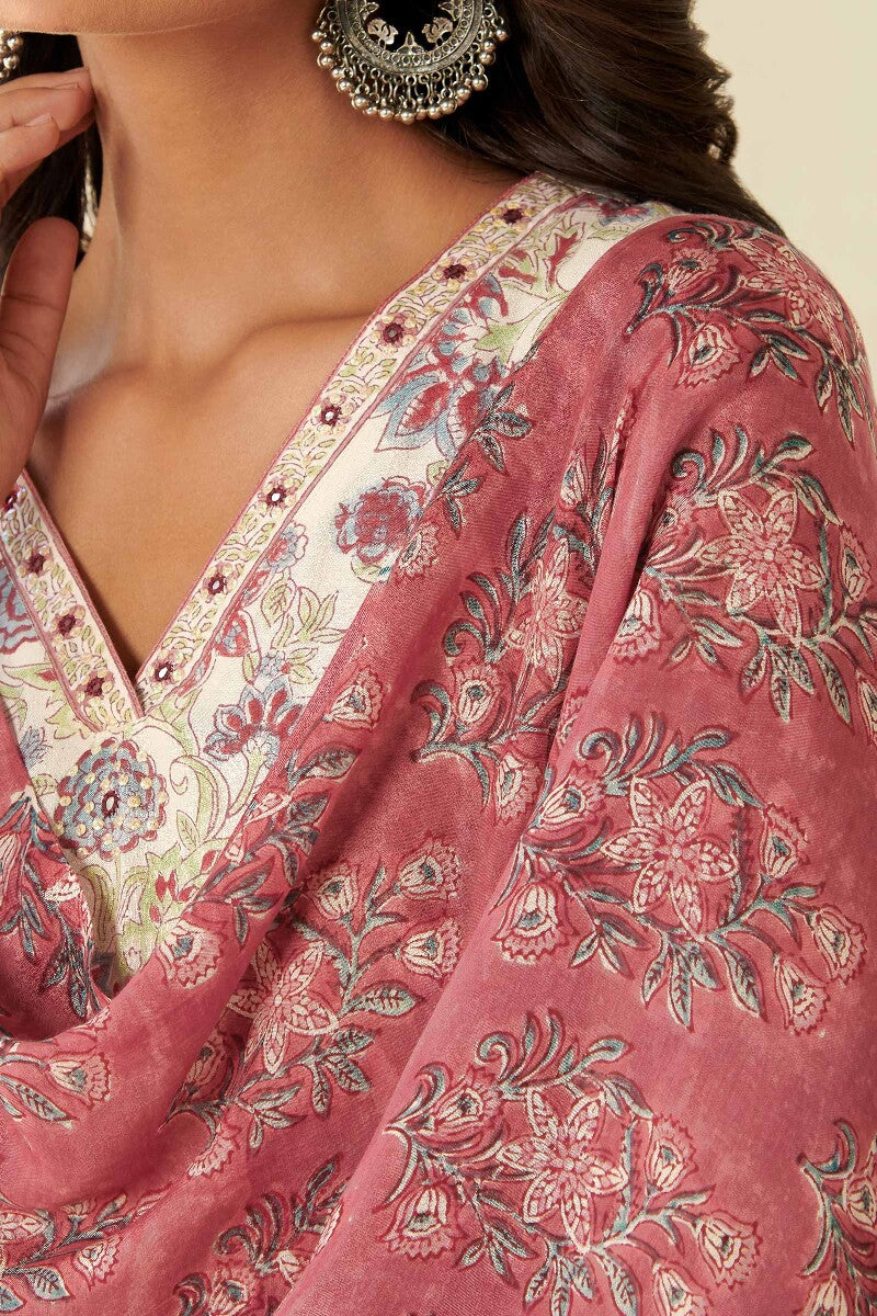 Nasrine Shehnaz Sanganeri Modal Dupatta