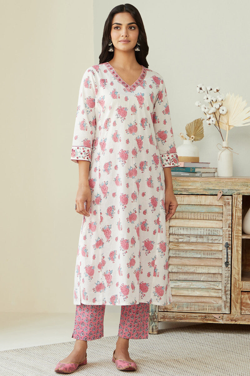 Gulbarg Aiza Sanganeri Kurta