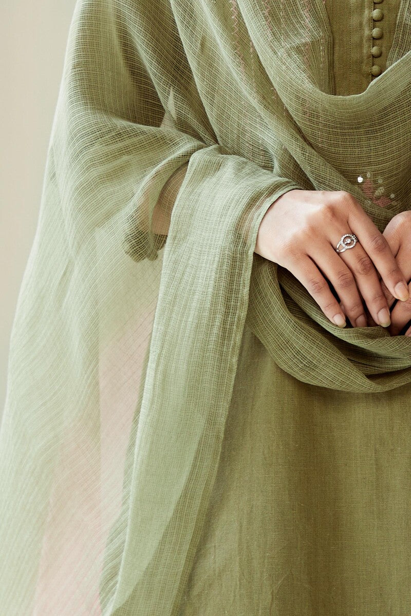 Kashida Maya Kota Dupatta