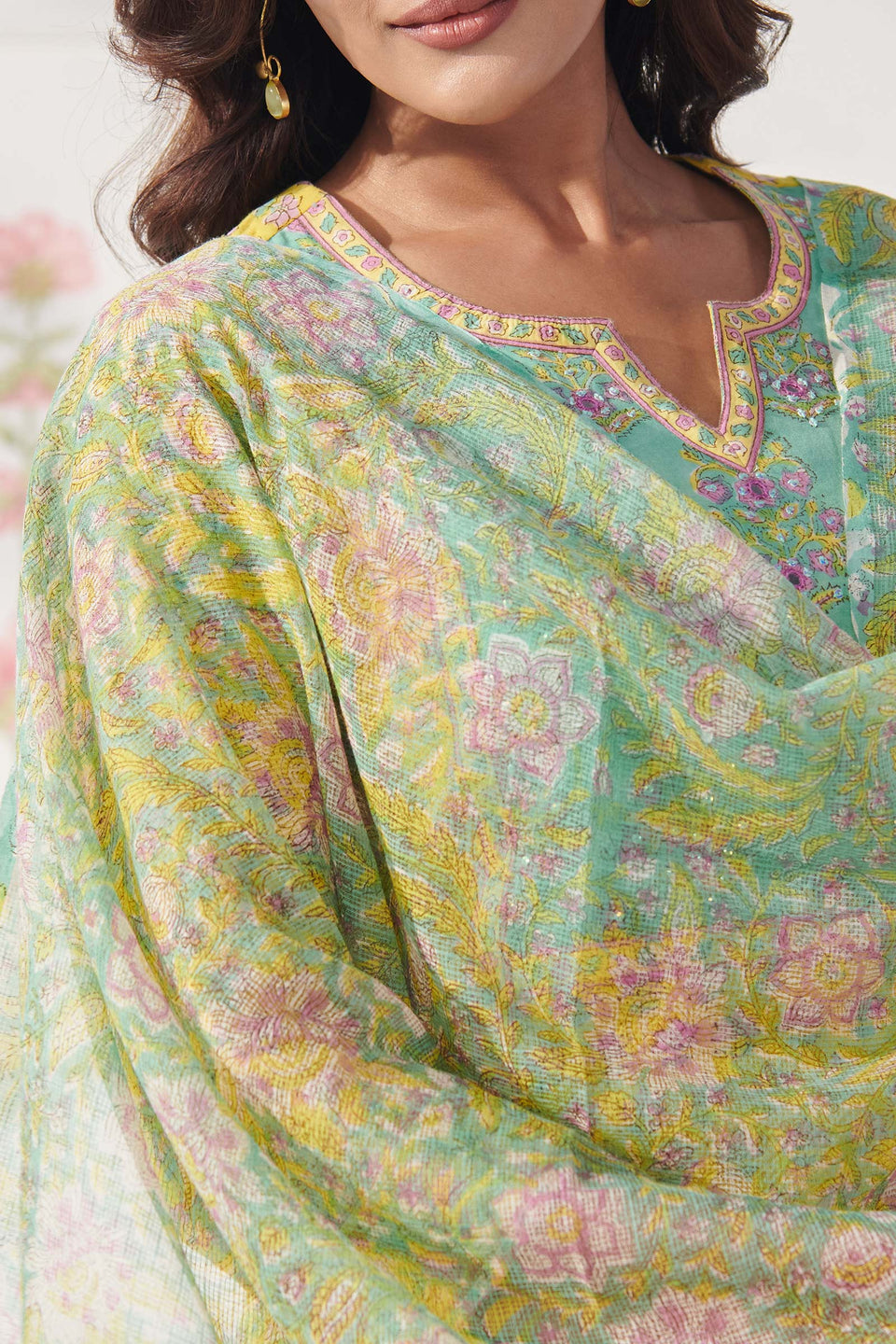 Rosheen Fizah Sanganeri Dupatta